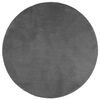 vidaXL Teppich OVIEDO Kurzflor Anthrazit &Oslash; 280 cm
