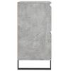 vidaXL Sideboards 3 Stk. Betongrau Holzwerkstoff