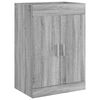 vidaXL Badunterschrank Grau Sonoma 56 x 37,5 x 81 cm Holzwerkstoff