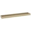 vidaXL Loggia Wandregale 4 Stk. Eichen-Optik 80x15x4 cm MDF