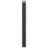 vidaXL Bartischbeine Anthrazit 2 Stk. 60x(90-91) cm Stahl