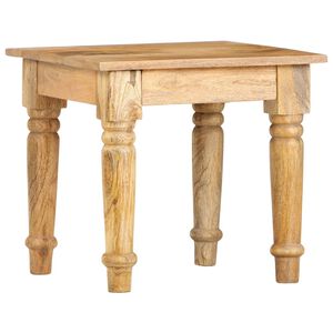 vidaXL Beistelltisch 43&times;43&times;40 cm Massivholz Mango