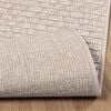 vidaXL Bereichsteppiche Rechtwinklig Creme 200 x 140 cm
