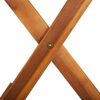 vidaXL Gartentisch Klappbar 90x75 cm Massivholz Akazie