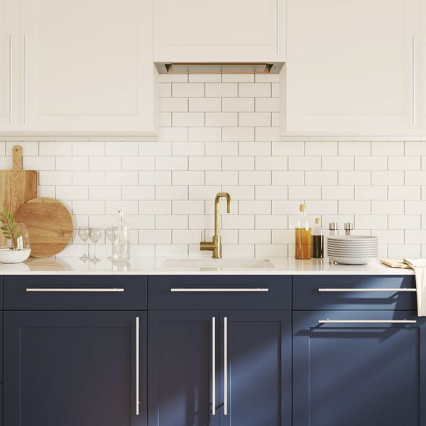 vidaXL M&ouml;belgriffe 20 Stk. Silbern 320 mm Edelstahl