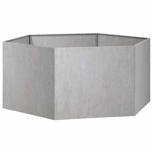 vidaXL Pflanzk&uuml;bel Rostig 90x90x45 cm Cortenstahl