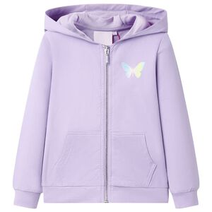 Kinder-Kapuzenpullover Lila 92
