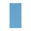 vidaXL Plissee Blau 55x100 cm Stoffbreite 54,4 cm Polyester