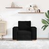 vidaXL Sofa Stuhl Schwarz 60 cm Stoff