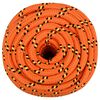 vidaXL Bootsseil Orange 20 mm 100 m Polypropylen