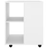 vidaXL Rollschrank Wei&szlig; 60x53x72 cm Holzwerkstoff