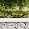 vidaXL Raseneinfassung 30 pcs Wei&szlig; 100 x 0,05 x 20 cm