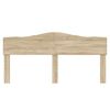 vidaXL Kopfteil Sonoma-Eiche 200 cm Holzwerkstoff