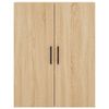 vidaXL Wandschrank Sonoma-Eiche 69,5x34x90 cm