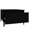 vidaXL Beistelltische 2 Stk. Schwarz 50x46x35 cm Holzwerkstoff