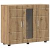 vidaXL Holzschrank Artisan-Eiche Holzwerkstoff
