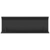 vidaXL Griff 12 pcs Schwarz 120 x 39,6 x 17 mm Aluminium