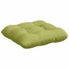 vidaXL Sitzkissen 4 pcs Hellgr&uuml;n 45 x 45 x 12 cm Stoff