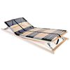 vidaXL Lattenrost mit 42 Latten 7 Zonen 80x200 cm