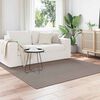 vidaXL Bereichsteppiche Quadratisch LUGO Taupe 120 x 120 cm Polyester