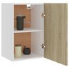 vidaXL H&auml;ngeschrank Lyon Sonoma-Eiche 39,5x31x60 cm Holzwerkstoff