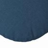vidaXL Sitzkissen 2 pcs Blau &Oslash;50 x 19 cm Stoff