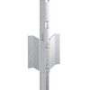 vidaXL Zaunpfosten 11 pcs Silber 40 cm Stahl