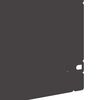 vidaXL Rasenkanten 10 pcs Schwarz 103 x 0,05 x 22 cm Stahl
