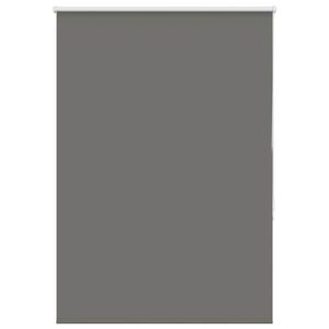 vidaXL Verdunkelungsrollo Grau 110x175cm Stoffbreite 105,7cm Polyester