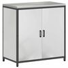 vidaXL Aufbewahrungsset f&uuml;r die K&uuml;che 2 pcs Silber Verzinkter Stahl