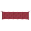 vidaXL Gartenbank-Auflage Weinrot 180x50x7 cm Oxford-Gewebe