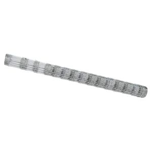 vidaXL Feldzaun Silber 25 x 1,6 m Verzinkter Stahl