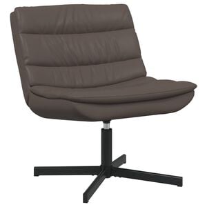 vidaXL Drehstuhl Braun 63 x 75 x 76 cm Gl&auml;nzendes PU