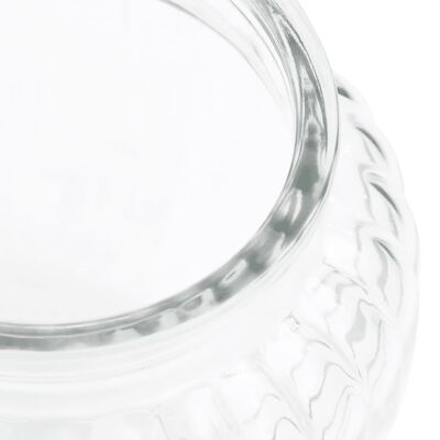 vidaXL Vorratsgläser 4 Stk. 500 ml Glas