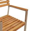 vidaXL Gartenstuhl 8 pcs &Ouml;l-Natur 56 x 54,5 x 87 cm Massivholz Teak