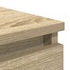 vidaXL Sideboard mit Schubladen Sonoma-Eiche 37,5x35x99 cm