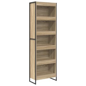 vidaXL B&uuml;cherregal 60 x 30 x 189,5 cm Sonoma-Eiche