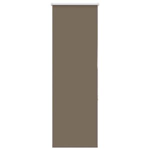 vidaXL Verdunkelungsrollo Kaffeebraun 40x130cm Stoffbreite 35,7 cm