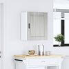 vidaXL K&uuml;chen-H&auml;ngeschrank Porto Grau Sonoma Holzwerkstoff