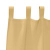 vidaXL Verdunkelungs-Vorhänge mit Ringen 2 pcs Beige 140 x 140 cm