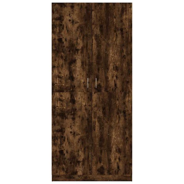vidaXL Kleiderschrank R&auml;uchereiche 90x52x200 cm Holzwerkstoff