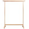 vidaXL Kleiderst&auml;nder 125 x 175 cm Massivholz Eiche