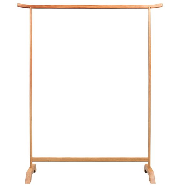 vidaXL Kleiderst&auml;nder 125 x 175 cm Massivholz Eiche