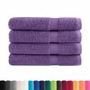 vidaXL Premium-Handt&uuml;cher SOLUND 4 Stk. Lila 100x200 cm 600 g/m&sup2;