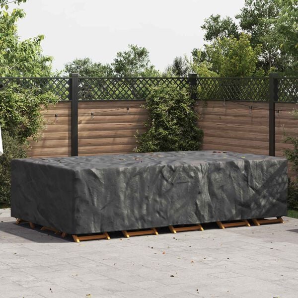vidaXL M&ouml;belbezug Uni Schwarz 315 x 180 x 74 cm 420D