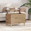 vidaXL Nachttisch Artisan-Eiche 60 x 44,5 x 45 cm Holzwerkstoff
