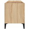 vidaXL Plattenschrank Sonoma-Eiche 84,5x38x48 cm Holzwerkstoff