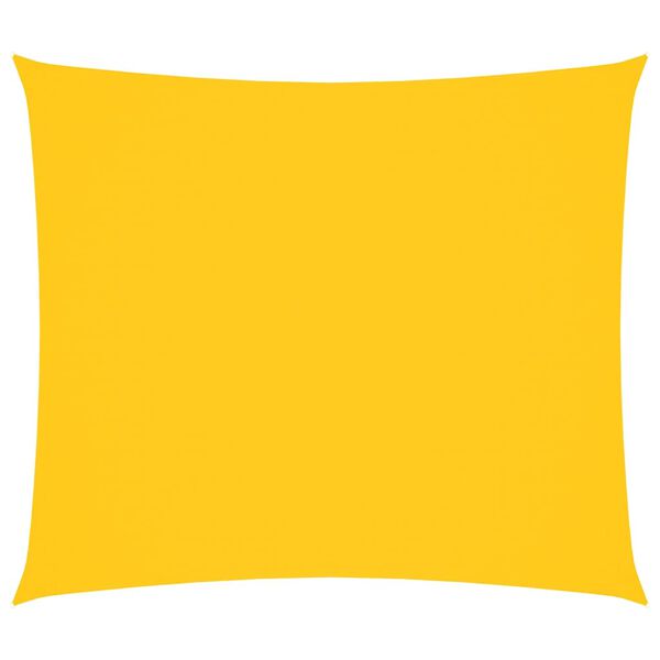 vidaXL Sonnensegel Oxford-Gewebe Rechteckig 2,5x3 m Gelb