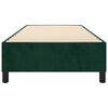 vidaXL Boxspringbettgestell Dunkelgr&uuml;n 100x200 cm Samt