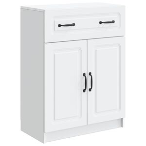 vidaXL Sideboard Wei&szlig; 66 x 34,5 x 87 cm Holzwerkstoff